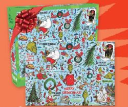 AQUARIUS CASSE-TÊTE 1000 PIÈCES - LE GRINCH PAPIER DE NOËL #65587